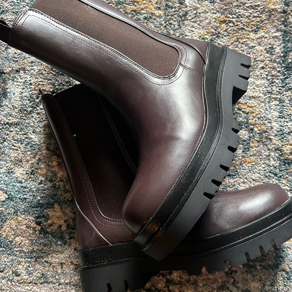 Brand new boots in the box